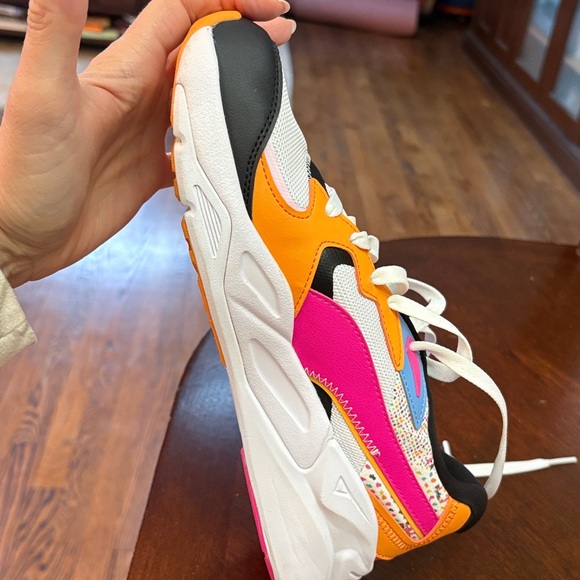 🧡👟PUMA Womens TRC Mira Artisan Lace Up Sneakers Shoes Casual - White. - Picture 4 of 9